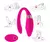 Vibrador casal/ 10 vibração/ controle remoto/ recarregável/ silêncioso/ silicone/ Prova d'água/ uso anal e vaginal