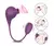 Vibrador e Sugador/ 7 Sucção/ 7 Vibração/ Recarregável/ silencioso/ silicone/ (COD. A61)