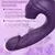 Vibrador Triplo Turbo / Sucção de Clitóris/ 10 vibração/ 5 pulsão e 5 Sucção/ recarregável/ Prova d'água/ silêncioso/ silicone / Sugador (COD. A65 na internet