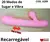 Vibrador Vai e vem com Sugador / Recarregável/ 20 Modos (COD. A209)