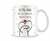 Caixa com caneca flork te amo do tamanho do estresse