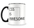 Caneca CSS Is Awesome Preta
