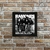 Quadro azulejo com moldura Ramones Album