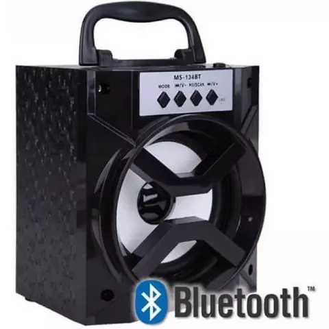 Caixa De Som Portátil Bluetooth MS 134BT