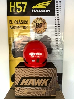 CASCO HALCON H57 ROJO - AFSTORE