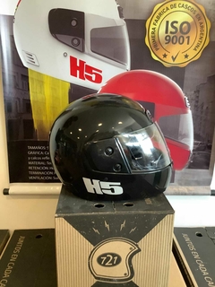 CASCO HALCON H5 NEGRO