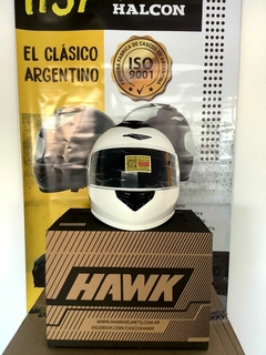 CASCO HALCON H57 BLANCO - comprar online