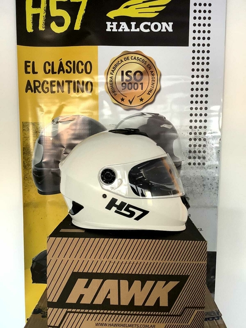CASCO HALCON H57 BLANCO