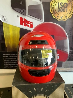 CASCO HALCON H5 ROJO - comprar online