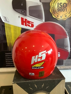 CASCO HALCON H5 ROJO en internet