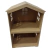Casa De Muñecas. Casita Infantil Madera. Casita Muñecas 9mm Natural en internet