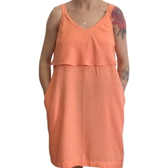 Vestido com decote V - P - loja online