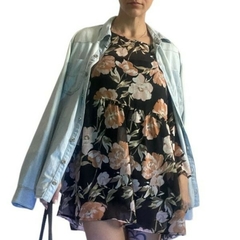 Vestido flores Forever 21 - G