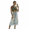 Saia jeans midi - 42