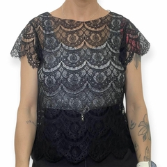 Cropped renda - P - comprar online
