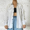 CAMISA JEANS BRANCO POOL - P