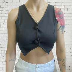 Cropped colete – P - comprar online