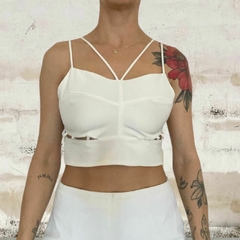 Cropped alças duplas – M