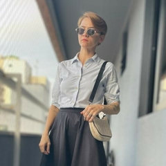 CAMISA AZUL BEBÊ - P - comprar online