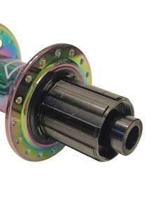 MAZA TRASERA ARC 12*148MM RAINBOW 32H 4 RULEMANES BODY HG - TiendaBikeStore