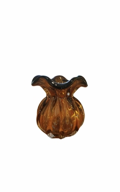 VASO ITALY ÂMBAR 12 CM