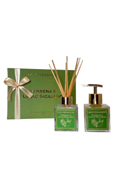 Difusor e Sabonete Líquido Verbena e Limão Siciliano 120ml