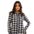 BLUSA XADREZ CREPINHO BRANCO