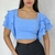 CROPPED MANGA PRINCESA - comprar online
