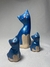Trio de gato azul mini