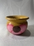 Imagem do Vaso de barro florido P