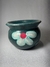Vaso de barro florido P na internet