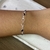 Pulseira Infinito com zirconia na internet