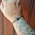 Pulseira De Prata Com Pedras Onix
