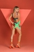 Conjunto Mix De Folhas Hot Pant Dupla Face De Chelles - loja online
