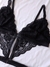 Top puntilla detalle bajo busto - comprar online
