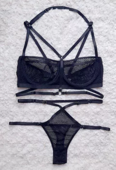 Conjunto de red, arneses integrados, talle 100 en internet
