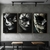 Kit 3 Quadros Decorativos Mulher Borboleta Gótica Arte Dramática - comprar online
