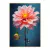 Quadro Decorativo de Flor com Gotas D’Água