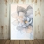 Quadro Decorativo Flor Abstrata com Detalhe Dourado na internet