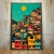 Quadro Decorativo Comunidade RJ Colorida com Lua Cheia - loja online