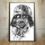 Quadro Decorativo Darth V. S. Futurista - loja online
