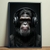 Quadro Decorativo Chimpanzé com Fones de Ouvido - loja online