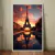 Quadro Decorativo Torre Eiffel Paris ao Pôr do Sol