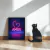 Quadro Decorativo Neon AMOR com Coração Rosa - comprar online