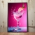 Quadro Decorativo Drink Rosa em Estilo Moderno - comprar online