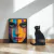 Imagem do Quadro Decorativo Rosto Pintado Cores Vibrantes