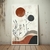 Quadro Decorativo Paisagem Abstrata Orgânica com Folhagens - Meu Quadro AI | Quadros Decorativos Exclusivos e Personalizados