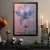 Imagem do Quadro Decorativo Flor Reflexiva