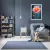 Quadro Decorativo de Flor com Gotas D’Água