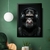 Quadro Decorativo Chimpanzé com Fones de Ouvido - loja online